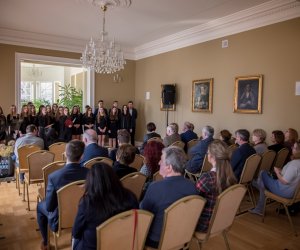 Wernisaż wystawy "Ciechanowiecka Kuźnia Talentów"