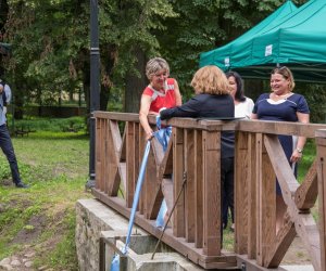 Fotorelacja z podsumowania inwestycji "Remont młyńskiego zbiornika wodnego" połączonego z konferencją "Hydrologiczne uwarunkowania zbiorników wodnych w Województwie Podlaskim"