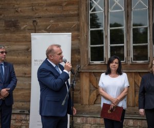 Fotorelacja z podsumowania inwestycji "Remont młyńskiego zbiornika wodnego" połączonego z konferencją "Hydrologiczne uwarunkowania zbiorników wodnych w Województwie Podlaskim"