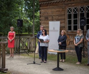 Fotorelacja z podsumowania inwestycji "Remont młyńskiego zbiornika wodnego" połączonego z konferencją "Hydrologiczne uwarunkowania zbiorników wodnych w Województwie Podlaskim"