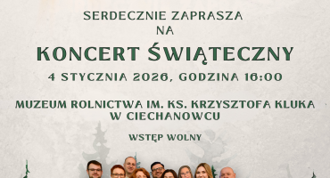 Koncert świąteczny Madamy&Żętelmeny - 4 stycznia 2026 r. Koncert świąteczny Madamy&Żętelmeny - 4 stycznia 2026 r.