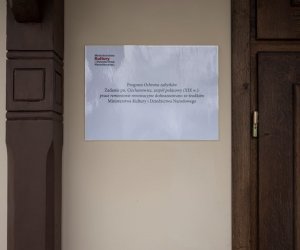 Projekt „Ciechanowiec, zespół pałacowy (XIX w): prace remontowo – renowacyjne”