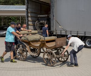 Konserwacja zabytkowych pojazdów zaprzęgowych ze zbiorów Muzeum Rolnictwa im. ks. Krzysztofa Kluka w Ciechanowcu