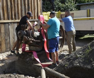 Nowy silnik gazowy w Muzeum Rolnictwa w Ciechanowcu