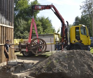 Nowy silnik gazowy w Muzeum Rolnictwa w Ciechanowcu