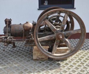 Nowy silnik gazowy w Muzeum Rolnictwa w Ciechanowcu