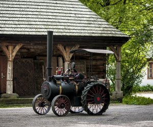 Nietypowa lokomobila w zbiorach Muzeum Rolnictwa w Ciechanowcu