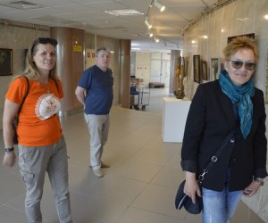 Delegacja pracowników Muzeum Rolnictwa w Ciechanowcu
