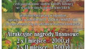 Konkurs na ogród przydomowy &quot;Kwitnące tradycje&quot;