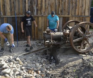 Nowy silnik gazowy w Muzeum Rolnictwa w Ciechanowcu