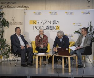 Spotkanie promocyjne w Książnicy Podlaskiej w Białymstoku