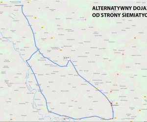 XXI Podlaskie Święto Chleba - dojazdy, parkingi, plan sytuacyjny