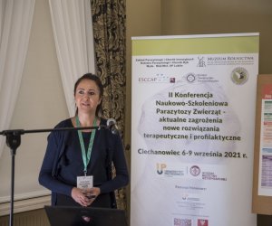 Konferencja naukowo-szkoleniowa: Parazytozy zwierząt - aktualne zagrożenia - nowe rowiązania terapeutyczne - fotorelacja