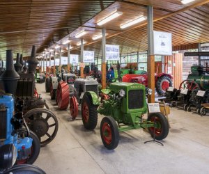 Pawilon wystawowy – ekspozycja „Początki mechanizacji rolnictwa"