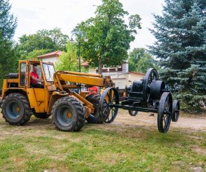 Odrestaurowane silniki stacjonarne w Muzeum Rolnictwa w Ciechanowcu