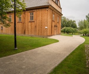 „Restauracja obiektów zespołu pałacowo-parkowego wraz z konserwacją muzealiów Muzeum Rolnictwa im. Ks. Krzysztofa Kluka w Ciechanowcu”