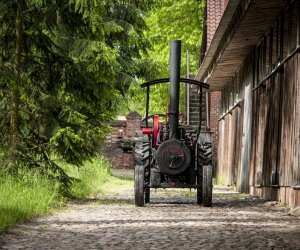 Nietypowa lokomobila w zbiorach Muzeum Rolnictwa w Ciechanowcu