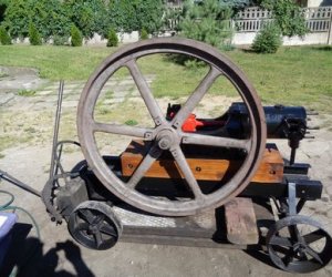 Najstarszy polski silnik stacjonarny w zbiorach Muzeum Rolnictwa