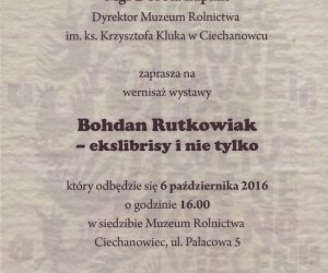 Wernisaż wystawy "Bohdan Rutkowiak - Ekslibrisy i nie tylko"