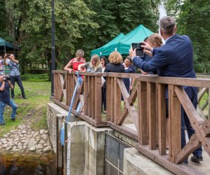 Fotorelacja z podsumowania inwestycji "Remont młyńskiego zbiornika wodnego" połączonego z konferencją "Hydrologiczne uwarunkowania zbiorników wodnych w Województwie Podlaskim"