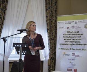 Konferencja naukowo-szkoleniowa: Parazytozy zwierząt - aktualne zagrożenia - nowe rowiązania terapeutyczne - fotorelacja