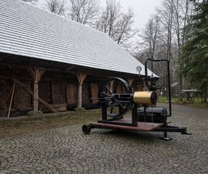 Unikatowe maszyny parowe w Muzeum Rolnictwa w Ciechanowcu