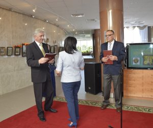 Delegacja pracowników Muzeum Rolnictwa w Ciechanowcu