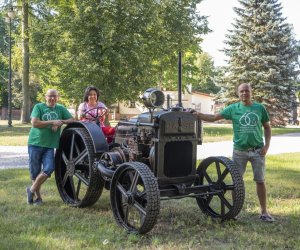 Zbiory muzeum powiększone o kolejny zabytkowy ciągnik - Case 10-18 z 1920 r.