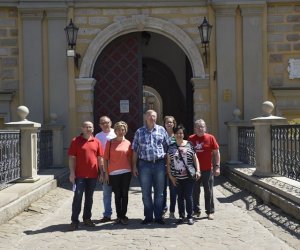 Delegacja pracowników Muzeum Rolnictwa w Ciechanowcu z wizytą na Białorusi na zaproszenie Białoruskiego Państwowego Muzeum Architektury i Życia Codziennego w Mińsku