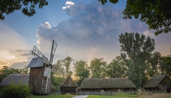 Wiatrak koźlak z Niemyj Nowych