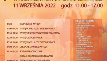 Jesień w polu i zagrodzie - Etnograficzny Festiwal Kultury Ludowej 2022