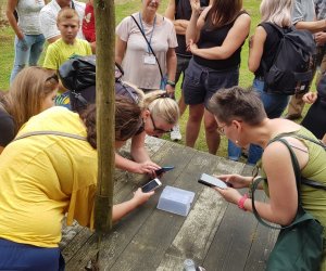 Tłoka ciesielska w Muzeum Rolnictwa w Ciechanowcu