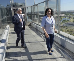 Delegacja pracowników Muzeum Rolnictwa w Ciechanowcu