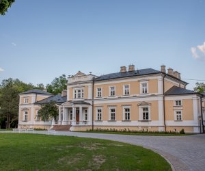 „Restauracja obiektów zespołu pałacowo-parkowego wraz z konserwacją muzealiów Muzeum Rolnictwa im. Ks. Krzysztofa Kluka w Ciechanowcu”